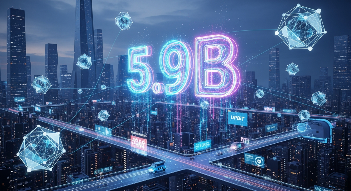 Upbit Reveals 5.9B