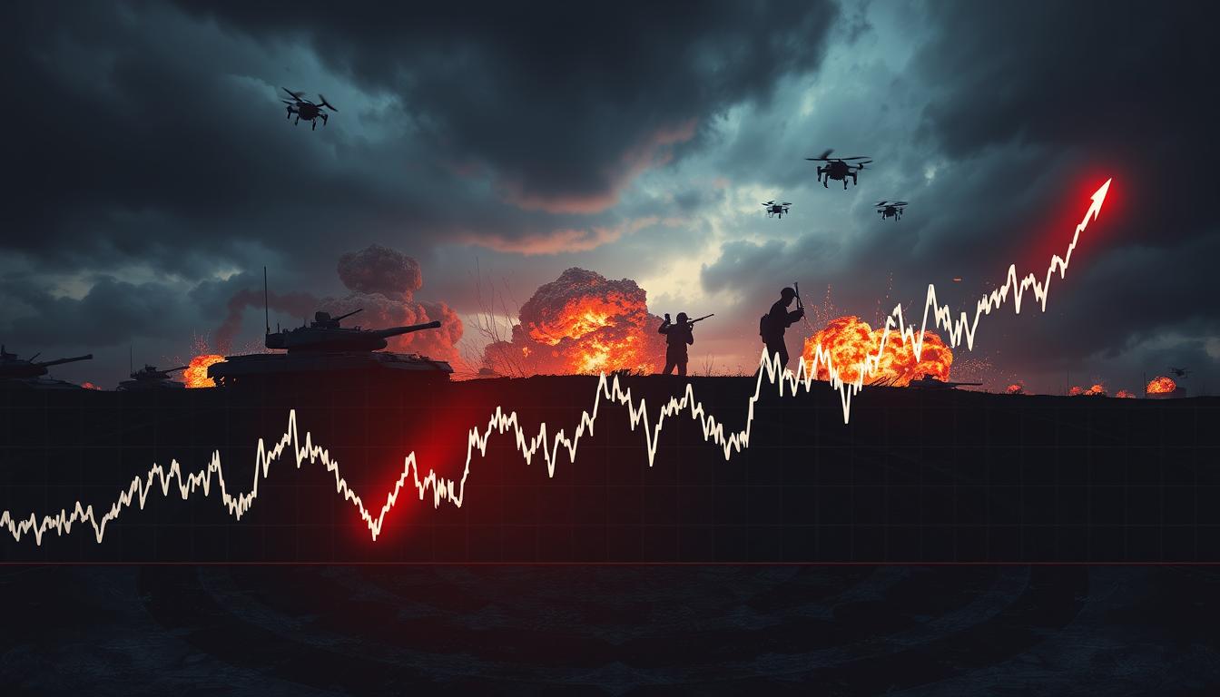 impact of war on crypto prices